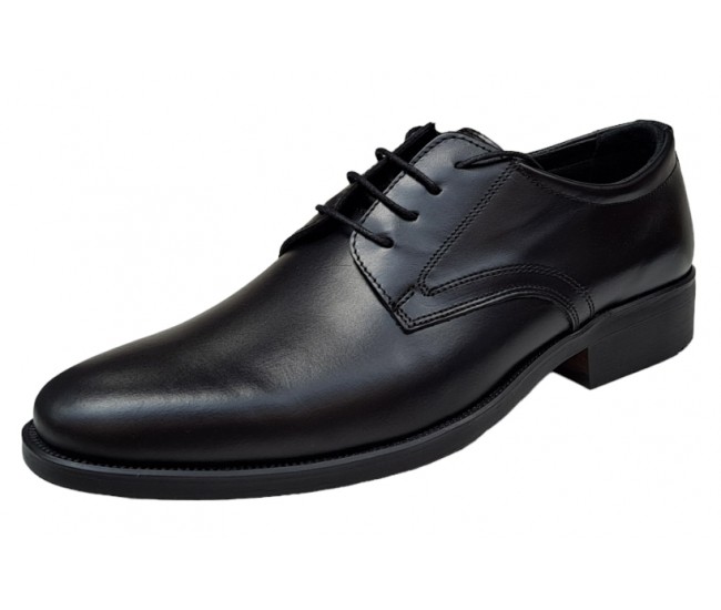 Pantofi barbati, eleganti, din piele naturala, Negru, ADY3NS