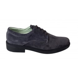 Pantofi barbati casual piele naturala intoarsa Alexander Rome - Arezo Gri Vel Marimea 42