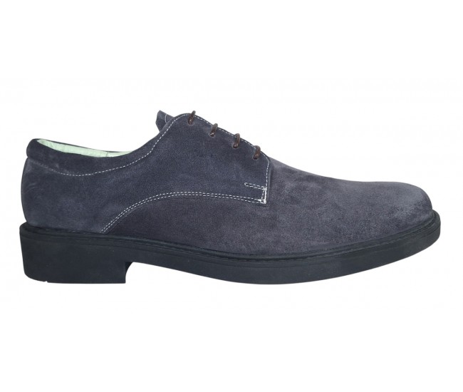 Pantofi barbati casual piele naturala intoarsa Alexander Rome - Arezo Gri Vel Marimea 42
