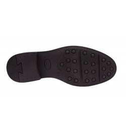 Pantofi barbati, casual, piele naturala intoarsa, Negru, Alexander Rome AREZO 