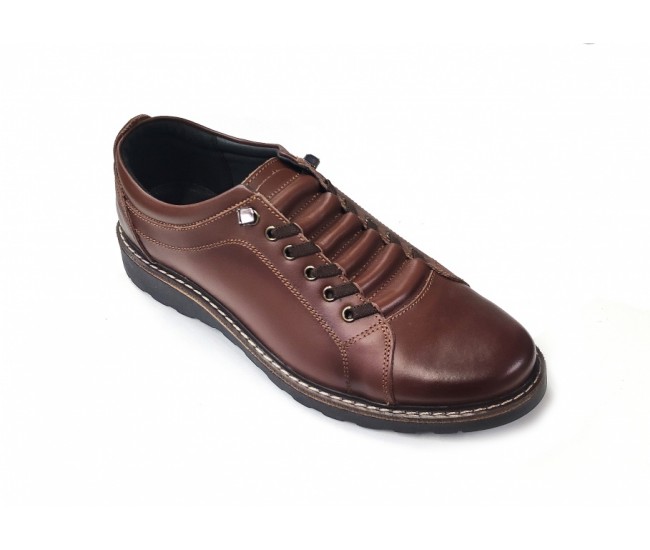 Pantofi barbati casual din piele naturala Maro - ASECON
