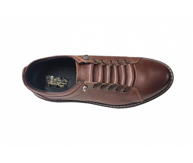 Pantofi barbati casual din piele naturala Maro - ASECON