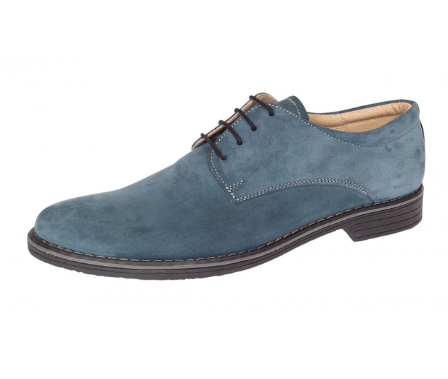 Pantofi barbati casual din piele naturala intoarsa Azur - AZURO1