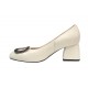 Pantofi dama office din piele naturala Angely Bej B15BEJO