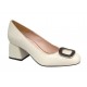 Pantofi dama office din piele naturala Angely Bej B15BEJO