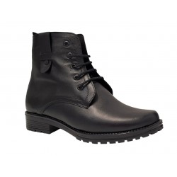 Bocanci dama, imblaniti, casual, din piele naturala, negru - BOC35N Bocanci dama, imblaniti, casual, din piele naturala, negru - BOC35N