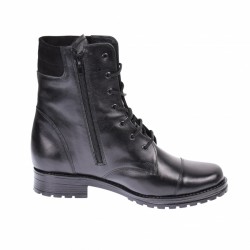 Ghete dama negre, imblanite, casual, elegante din piele naturala - BOC74N Ghete dama negre, imblanite, casual, elegante din piele naturala - BOC74N