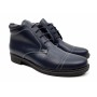Ghete barbati din piele naturala (imblanite) Bleumarin - Made in Romania BOND1BL