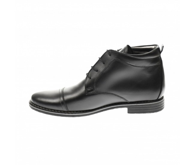 Ghete barbati din piele naturala casual - elegante Made in Romania - BOND2022NEGRU Ghete barbati din piele naturala casual - elegante Made in Romania - BOND2022NEGRU