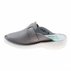 Saboti medicali femei,Gri din piele naturala , Med-Line BR128GRI Saboti medicali femei,Gri din piele naturala , Med-Line BR128GRI