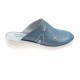 Saboti medicali femei, Blu Sky din piele naturala box, Med-Line BR298BLUSKY