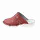 Saboti medicali femei, Marsala din piele naturala box, Med-Line BR298MARSALA