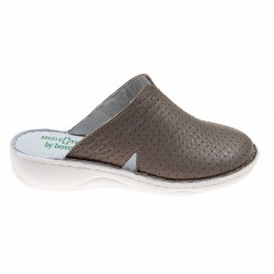 Saboti medicali femei, din piele naturala Med-Line BR438GREJ Saboti medicali femei, din piele naturala Med-Line BR438GREJ