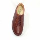 Pantofi dama medicali din piele naturala, ultra confort MED+LINE , BRD446M Maro