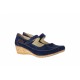 Pantofi dama casual bleumarin, foarte comozi - P9154VELBL