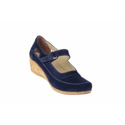 Pantofi dama casual bleumarin, foarte comozi - P9154VELBL