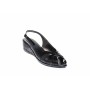 Sandale dama din piele naturala, cu platforma - S52N