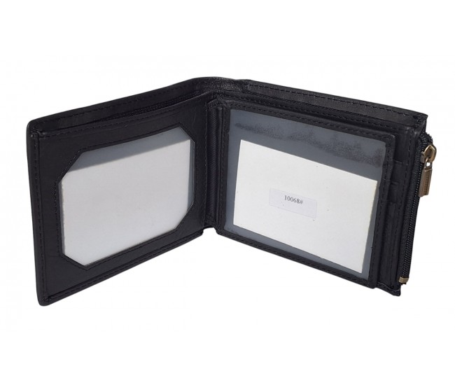 Portofel barbati din piele naturala - Model GKR Negru 10068N