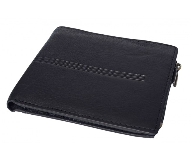 Portofel barbati din piele naturala - Model GKR Negru 10068N