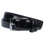 Curea barbati, eleganta pentru costum, latime 3.5cm, Negru LAC, piele eco - CK110NLAC