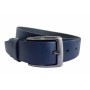 Curea barbati, casual, eleganta, din piele naturala, Bleumarin - CK11BL