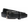 Curea barbati, eleganta, latime 3.4cm, Negru, cusatura, piele eco - CK122N