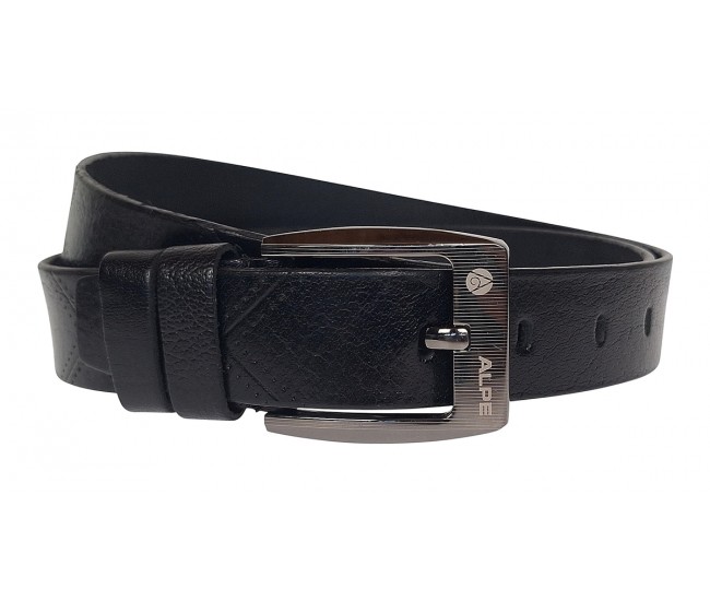 Curea pantaloni barbati din piele naturala Negru 3.7cm  CK200N