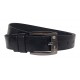 Curea pantaloni barbati din piele naturala Negru 3.7cm  CK200N