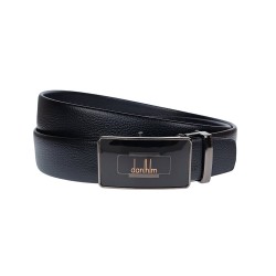 Curea eleganta barbati pentru costum, catarama metalica fara ac, latime 3.5 cm, lungime reglabila, negru - CK212N