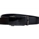 Curea eleganta barbati pentru costum, catarama metalica fara ac, latime 3.5 cm, lungime reglabila, negru - CK216N