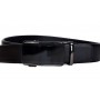 Curea eleganta barbati pentru costum, catarama metalica fara ac, latime 3.5 cm, lungime reglabila, negru - CK216N