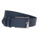 Curea barbati eleganta din piele naturala bleumarin CK238BLUE