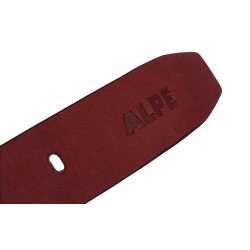 Curea barbati, casual, din piele naturala, BORDO MAT, 4.5cm - CK30BRD