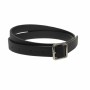 Curea dama, casual-eleganta, din piele ecologica, latime 1.8 cm, negru - CKD028