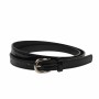 Curea dama, casual-eleganta, din piele ecologica, latime 1.8 cm, negru - CKD029