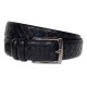 Curea barbati din piele naturala culoare neagra 3.5cm Ciucaleti CLK 236NP