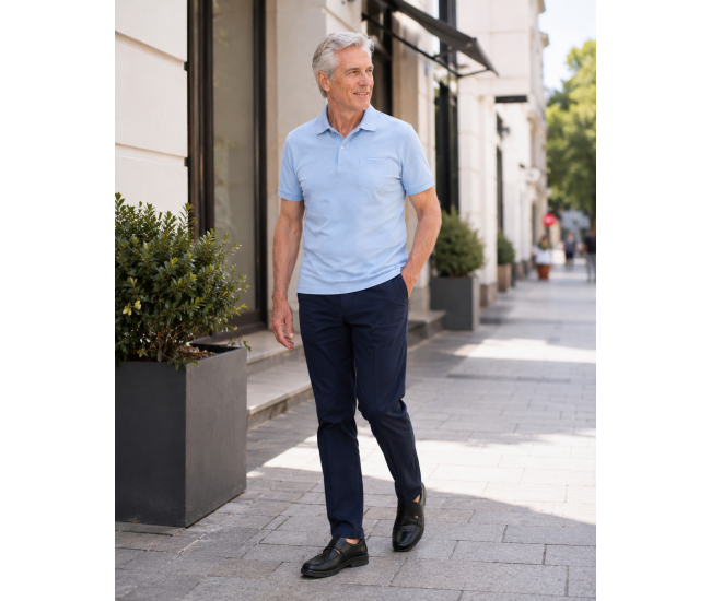 Pantofi barbati negri din piele naturala, cu scai si perforatii – model Seravon CLP01N