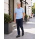 Pantofi barbati negri din piele naturala, cu scai si perforatii – model Seravon CLP01N
