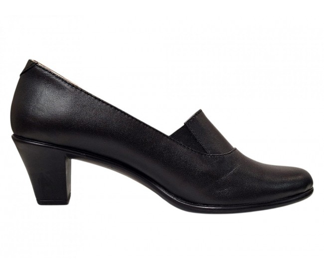 Pantofi dama eleganti piele naturala toc de 6 cm CLP20N
