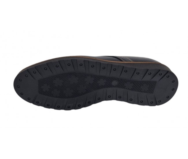Pantofi barbati sport casual din piele naturala Bleumarin CORSABLUE