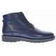 Ghete barbati, casual, din piele naturala, cu fermoar (imblanite) Bleumarin CORSAFBLM