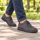 Pantofi barbati sport casual din piele naturala Gri Bufo CORSAGBF