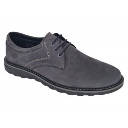Pantofi barbati sport casual din piele naturala Gri Bufo CORSAGBF