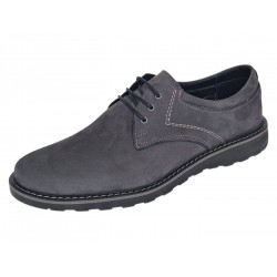 Pantofi barbati sport casual din piele naturala Gri Bufo CORSAGBF
