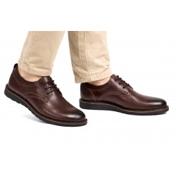 Pantofi barbati Sport - Casual din piele naturala Maro CORSAMS