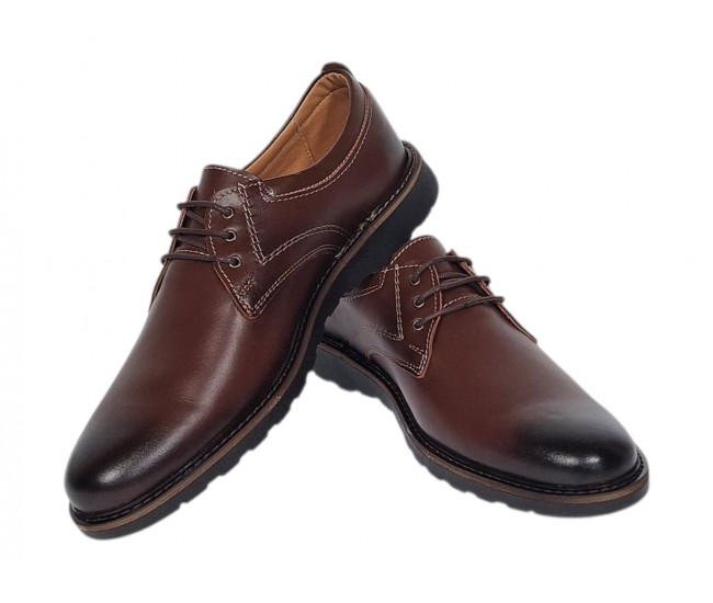 Pantofi barbati Sport - Casual din piele naturala Maro CORSAMS