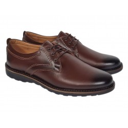 Pantofi barbati Sport - Casual din piele naturala Maro CORSAMS