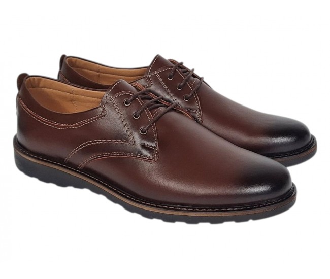 Pantofi barbati Sport - Casual din piele naturala Maro CORSAMS