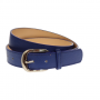 Curea dama, casual-eleganta, din piele ecologica, latime 3 cm, albastru - CRD002AB