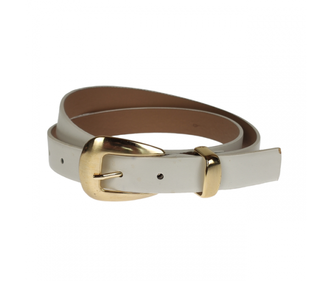 Curea dama, casual-eleganta, din piele ecologica, latime 2.5 cm, rosu - CRD025R